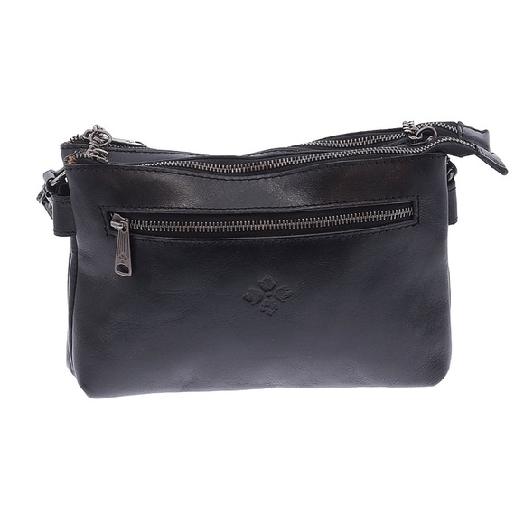 🛑SOLD🛑 Patricia Nash Black Leather Shoulder Bag with Chain Strap - Picture 13 of 15